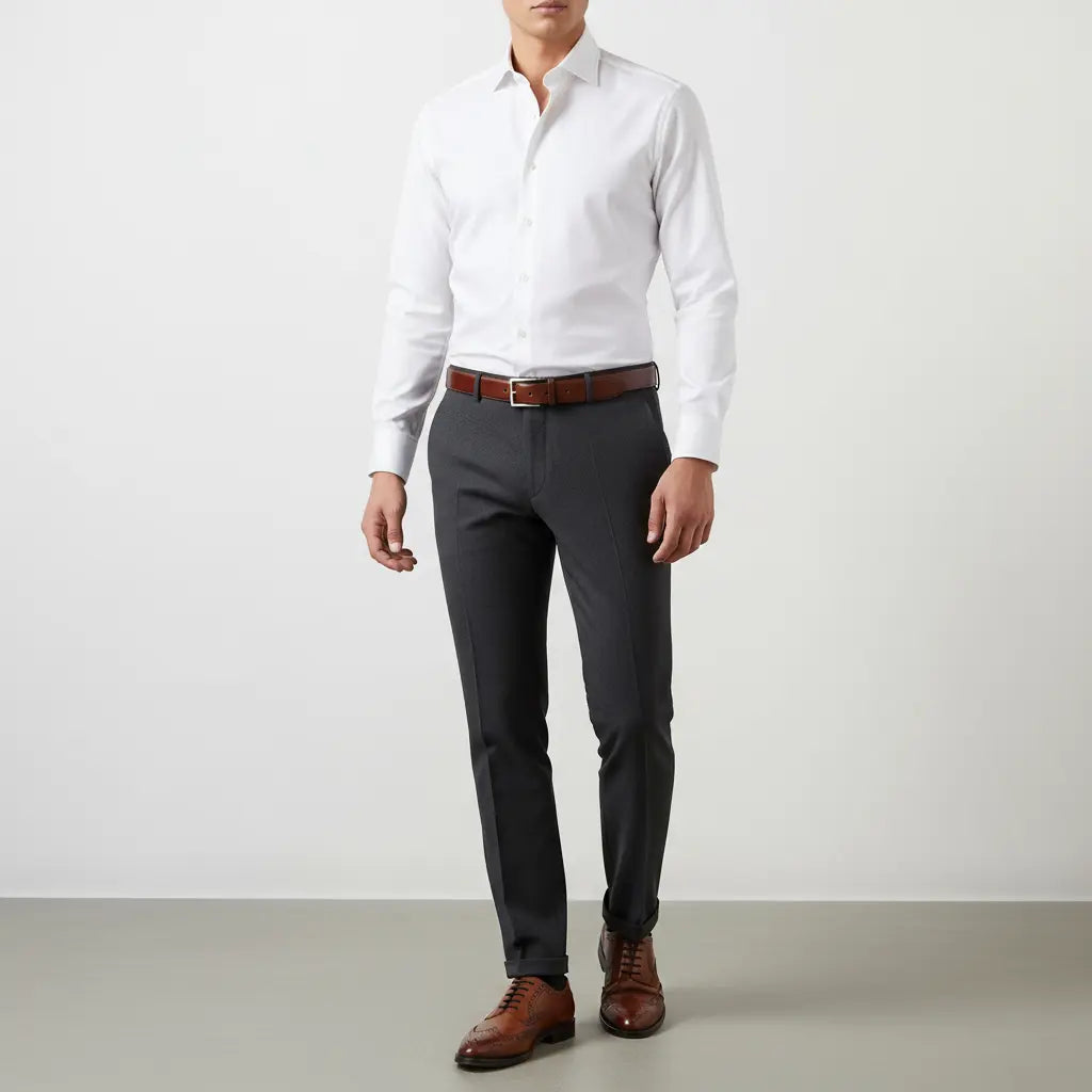 Classic White Dress Shirt