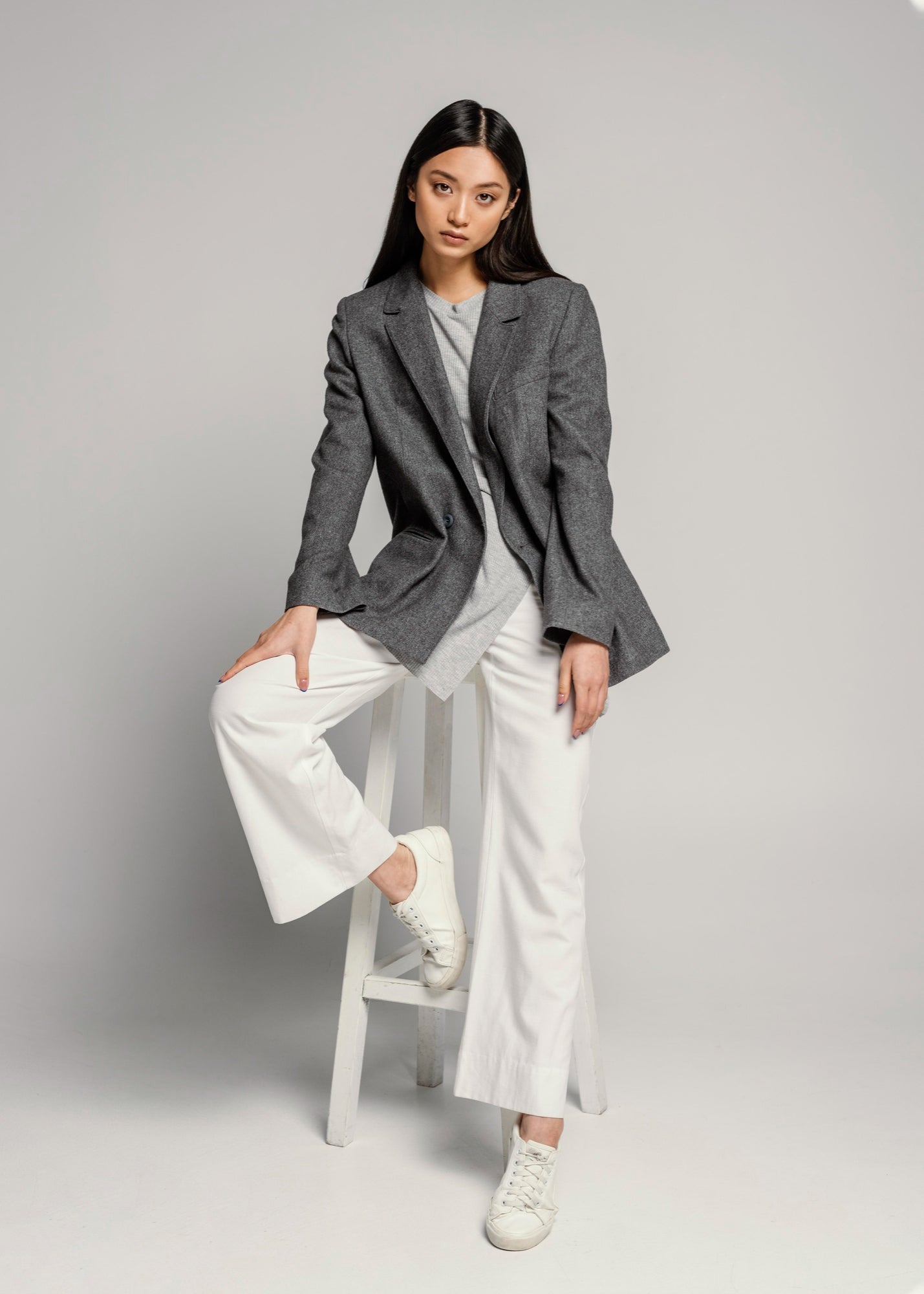 Knitted Tailored Blazer