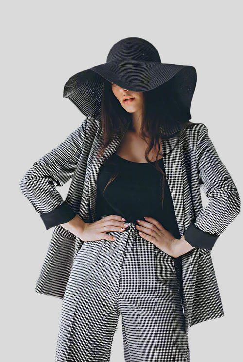 Checkered Smart Suit
