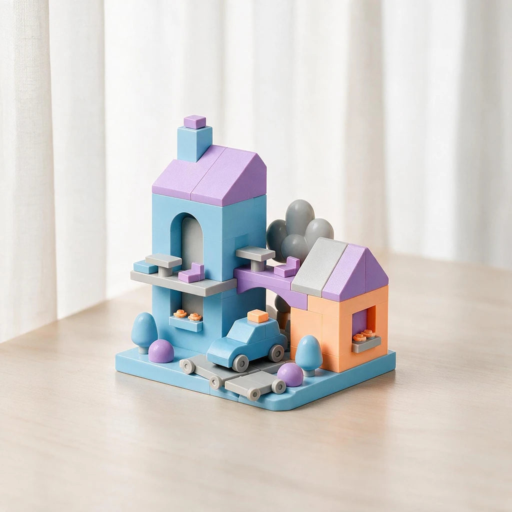 Soft City Building Block Set 3+