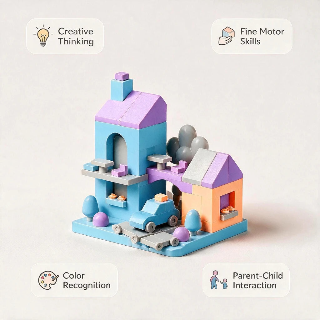Soft City Building Block Set 3+