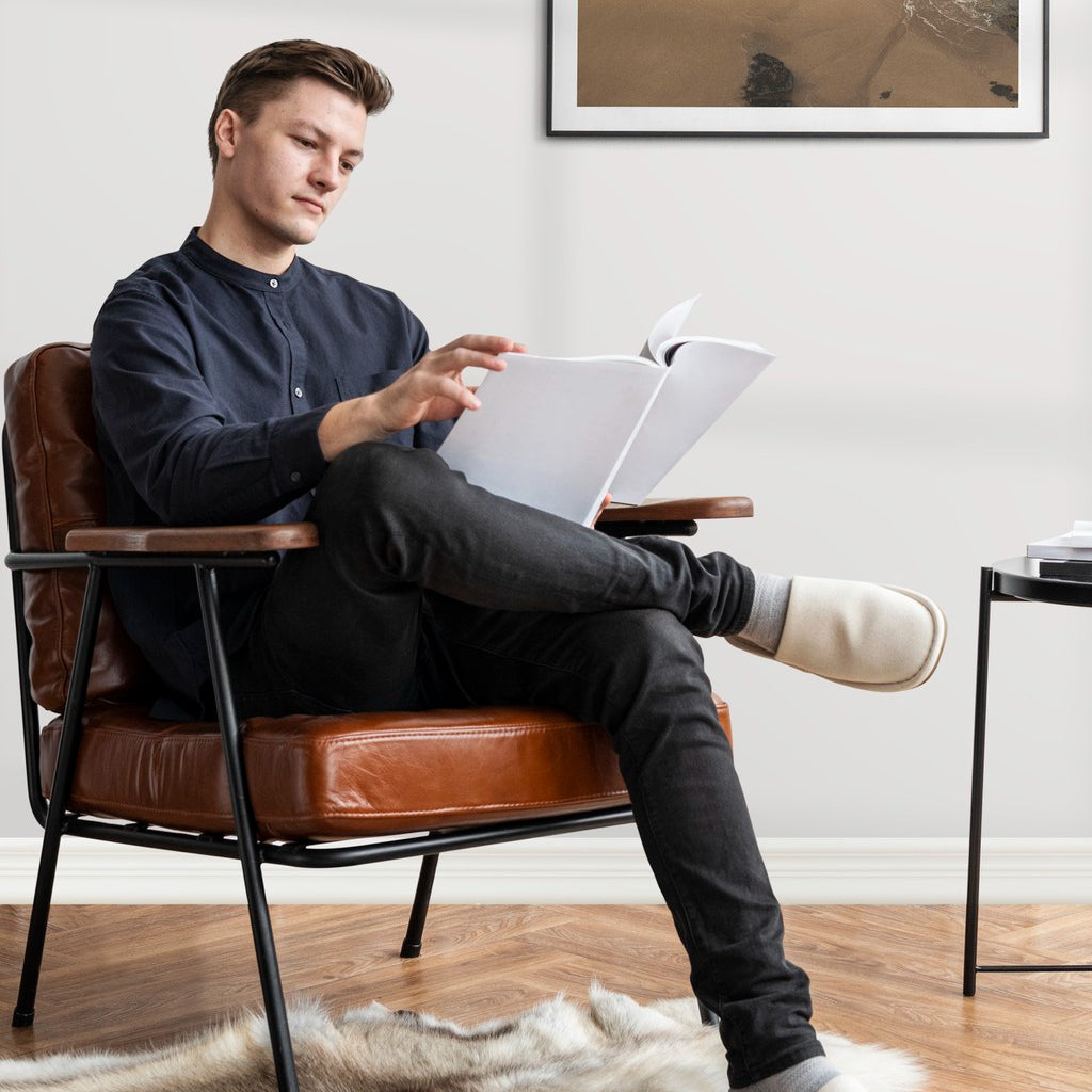 Hudson Leather Armchair