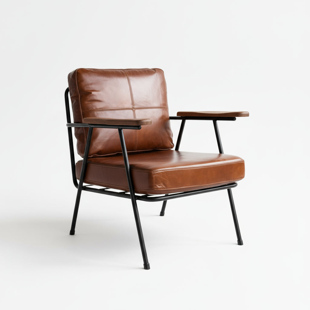Hudson Leather Armchair