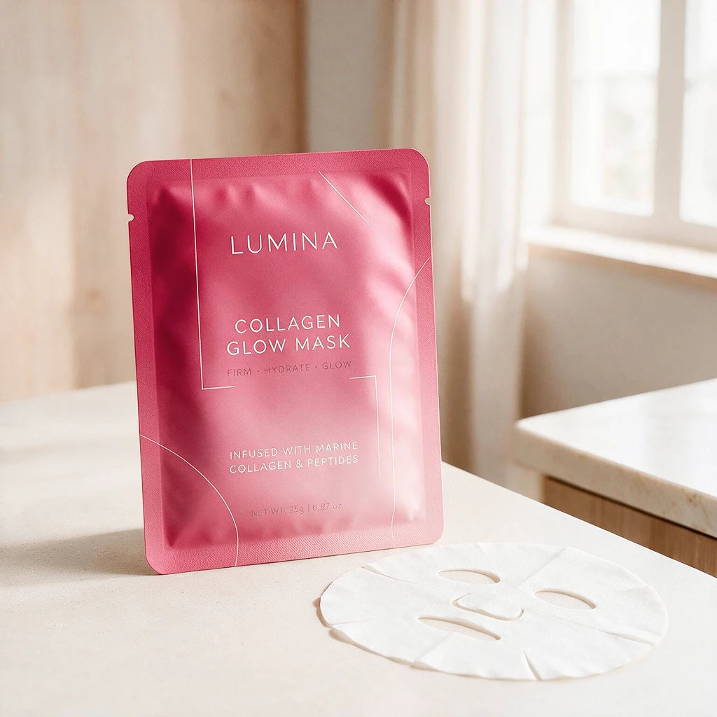 Marine Collagen Glow Sheet Mask – Hydrating & Plumping