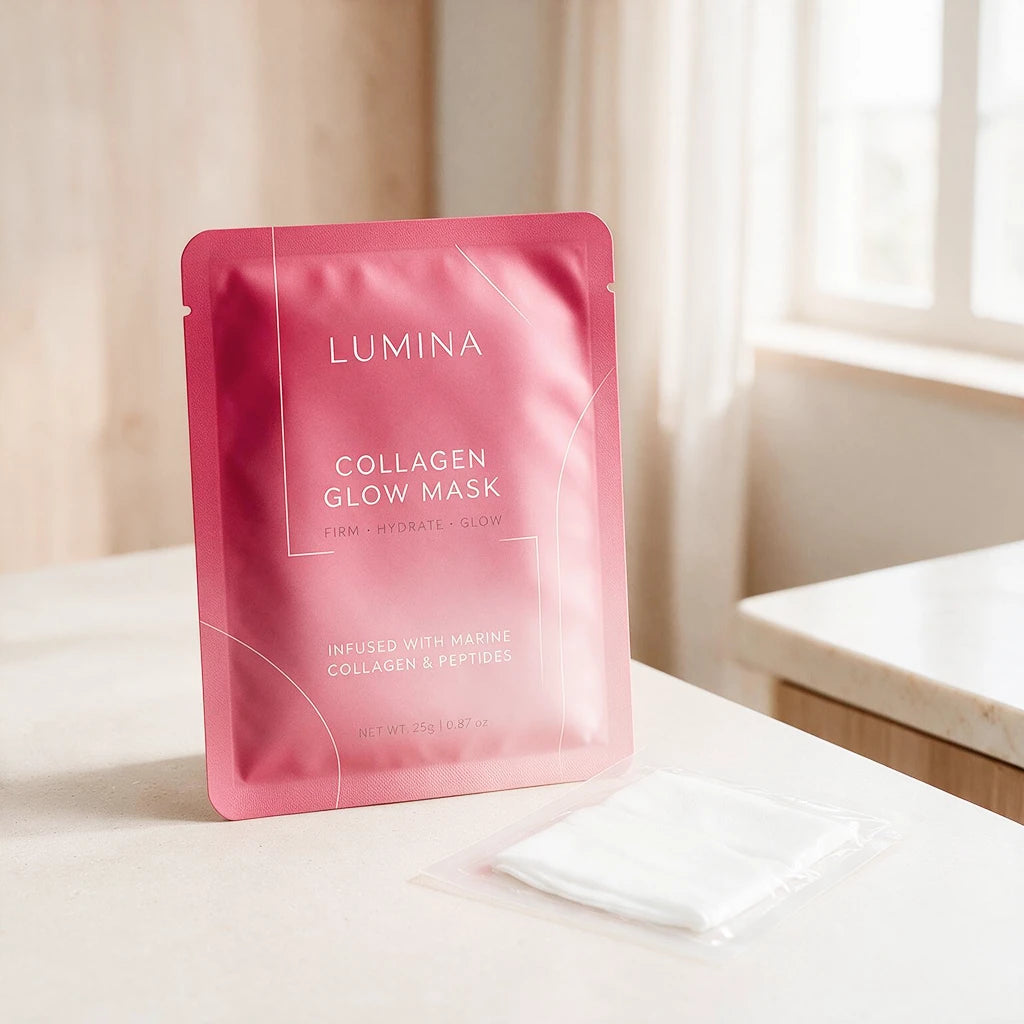 Marine Collagen Glow Sheet Mask – Hydrating & Plumping