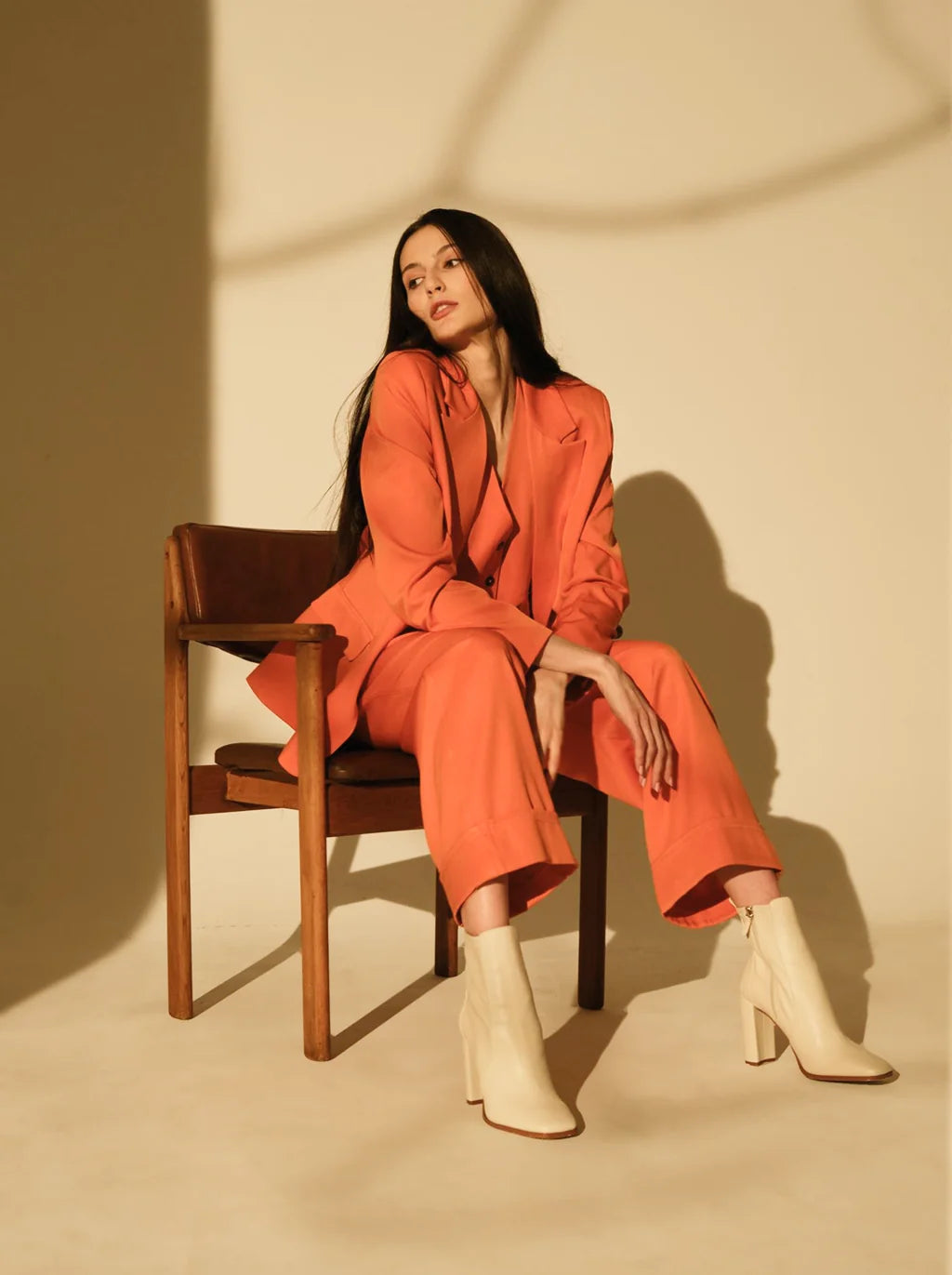 Coral Three Piece Suit