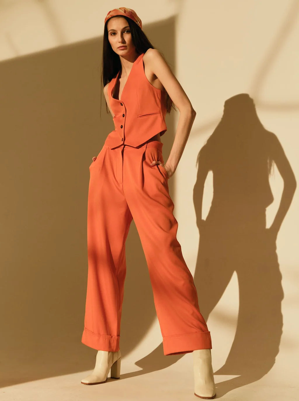 Coral Three Piece Suit