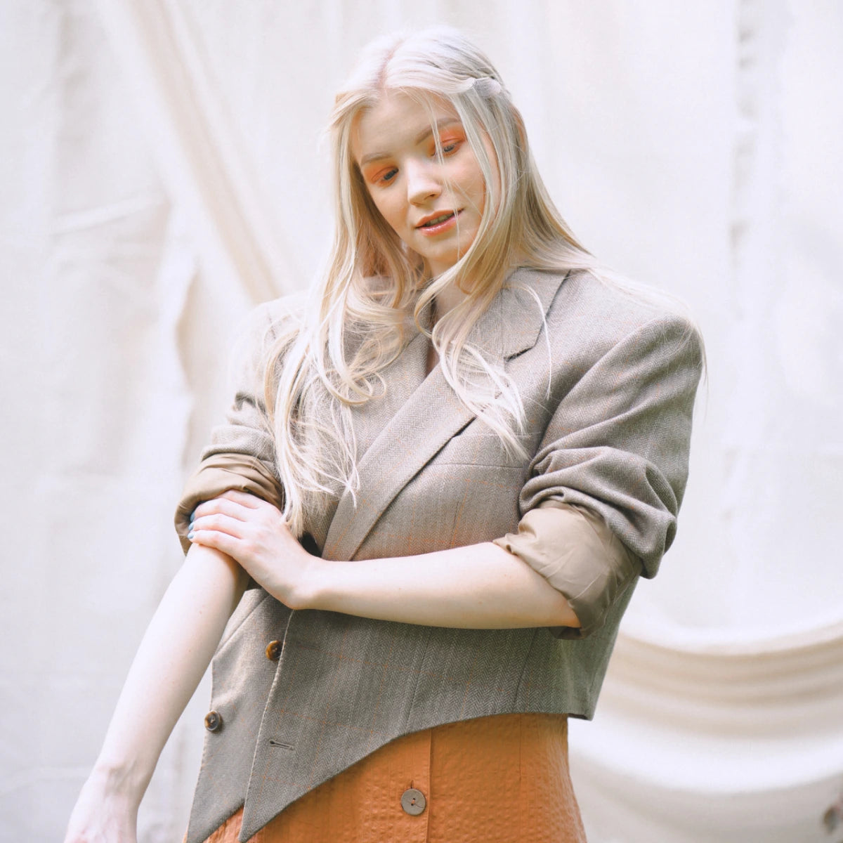 Aeris Linen Wrap Dress