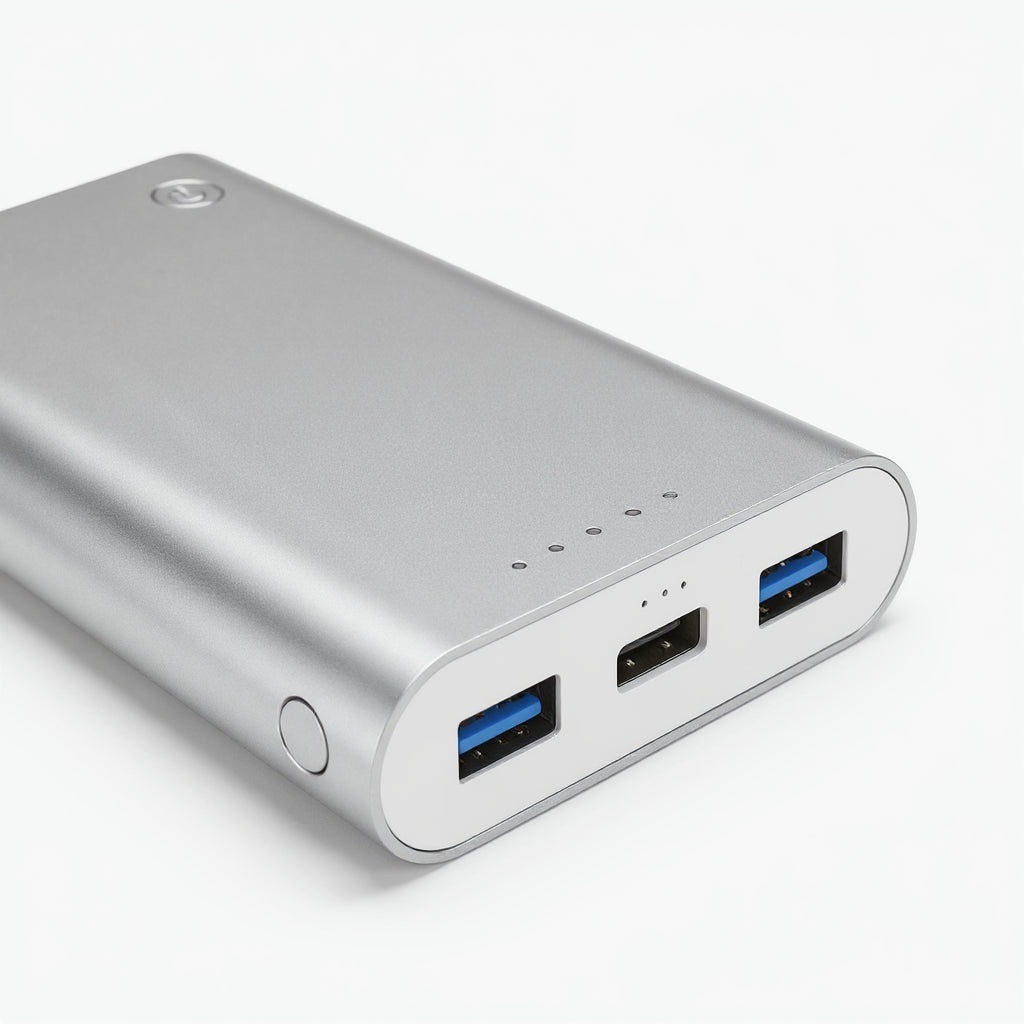 Power Pulse Portable Triple USB Fast-Charge Power Bank