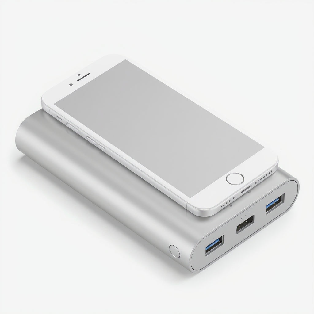 Power Pulse Portable Triple USB Fast-Charge Power Bank