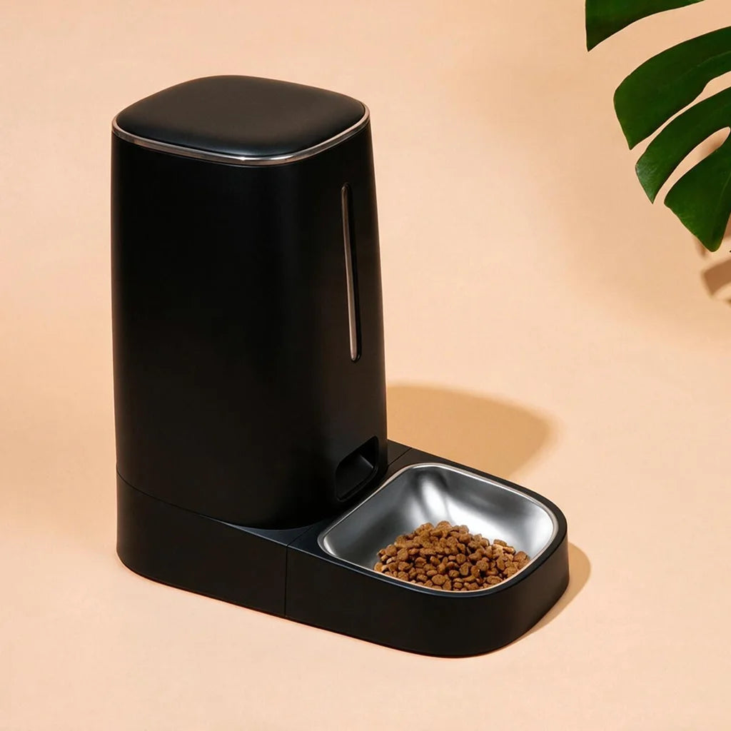 Gravity Pet Feeder with Steel Bowl
