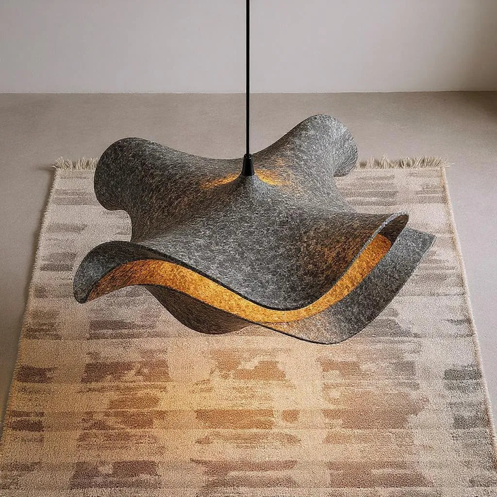 Modern Wavy Pendant Light