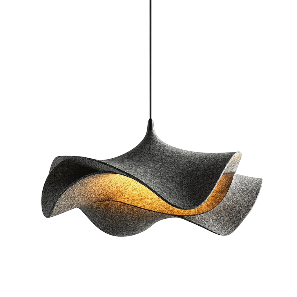 Modern Wavy Pendant Light