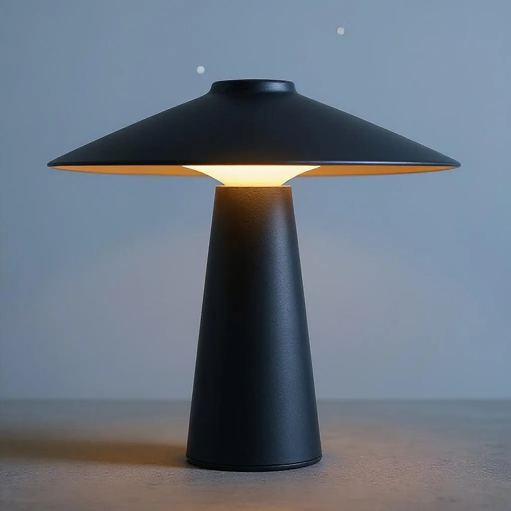 Sleek Cone Table Lamp