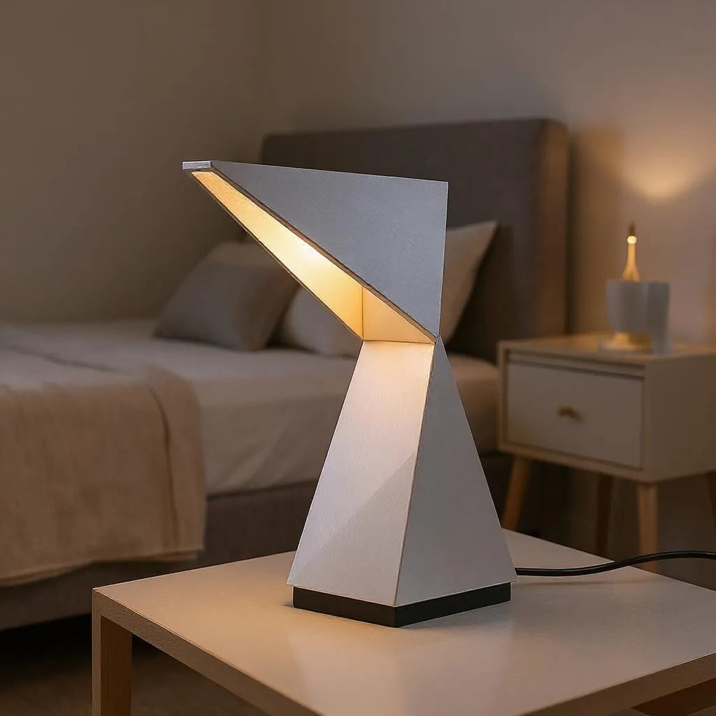 Geometric Accent Lamp