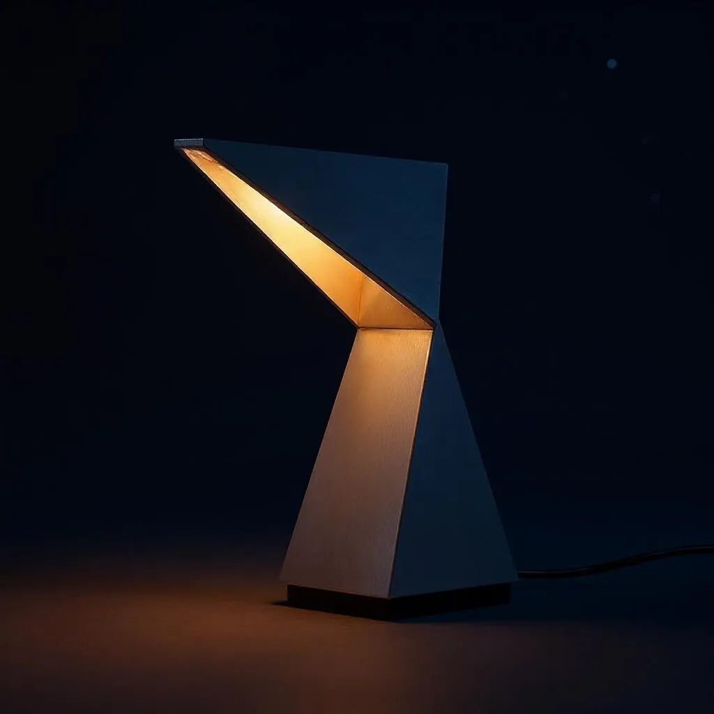 Geometric Accent Lamp