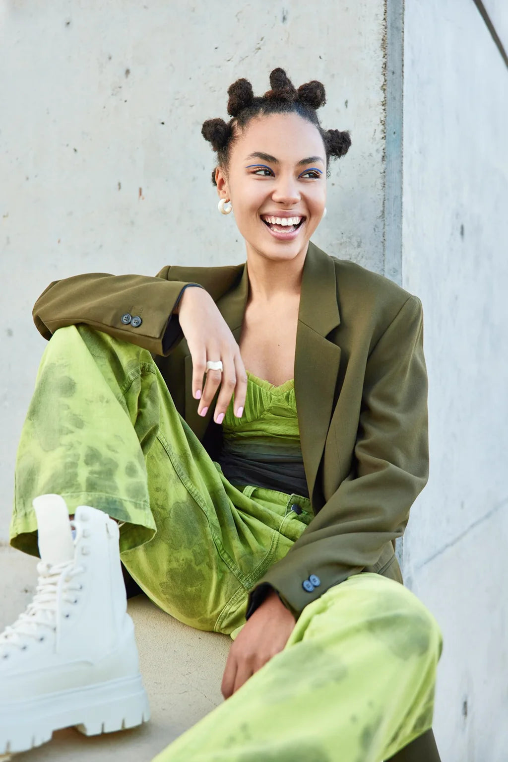 Olive and Acid Lime Three Piece Set