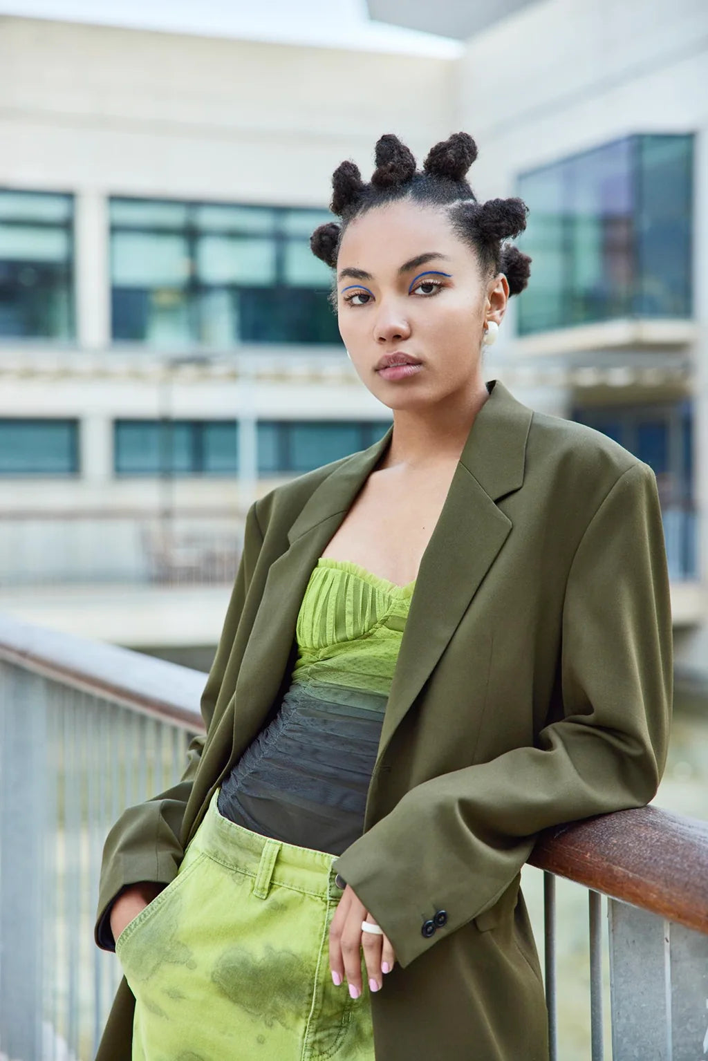 Olive and Acid Lime Three Piece Set