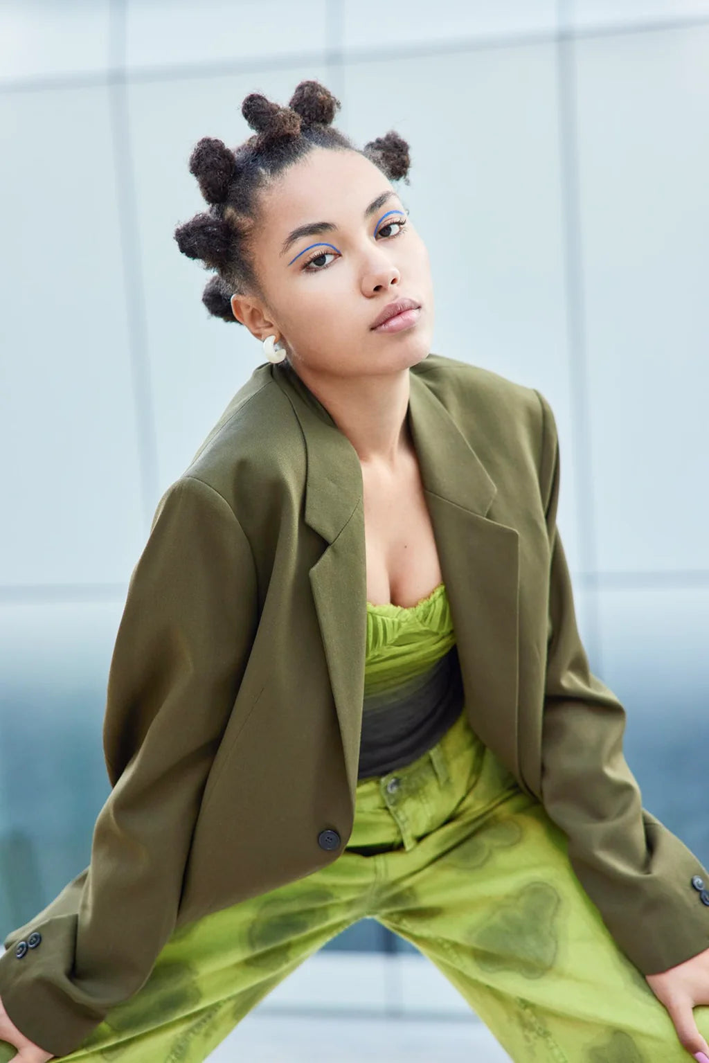 Olive and Acid Lime Three Piece Set