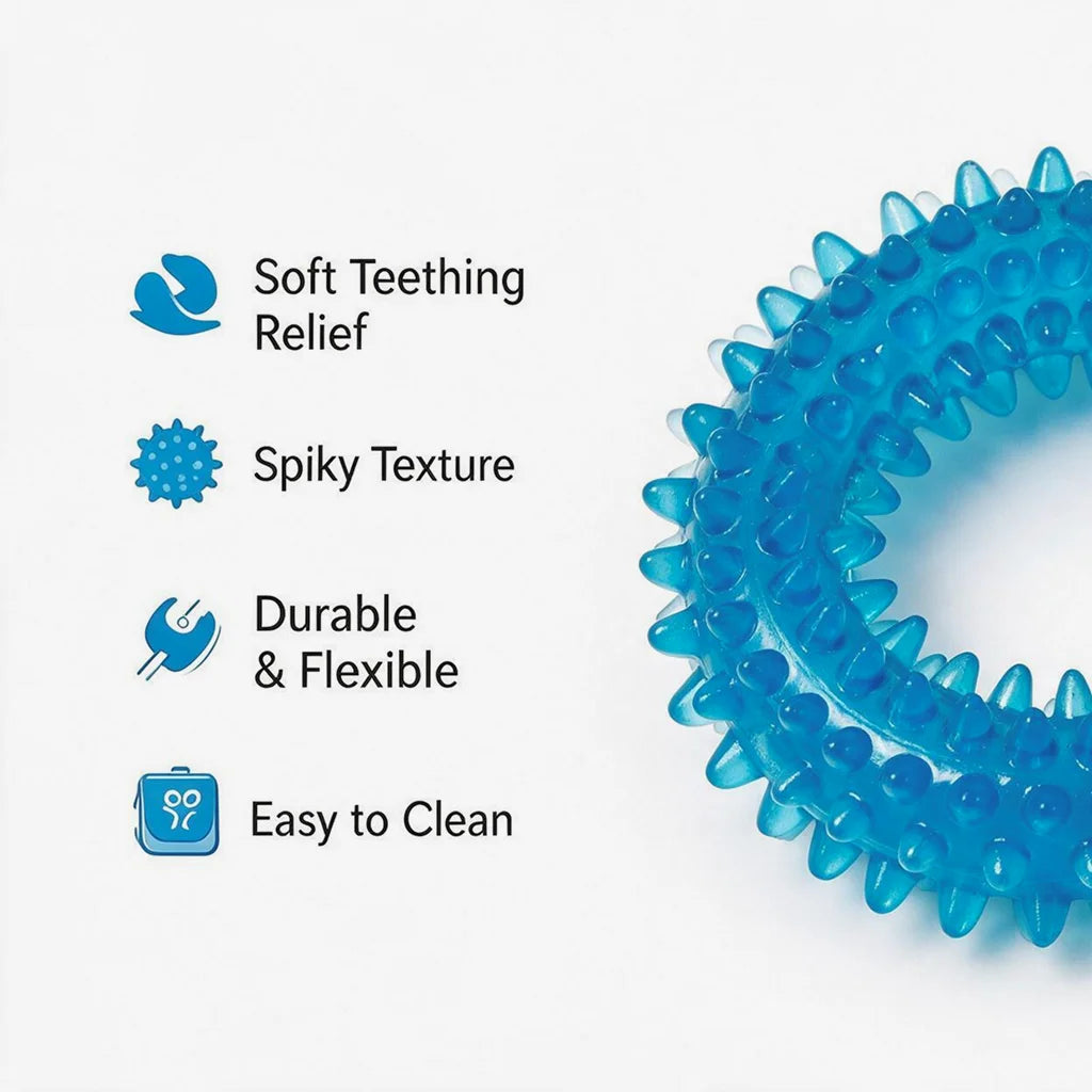 Spiky Rubber Dental Ring