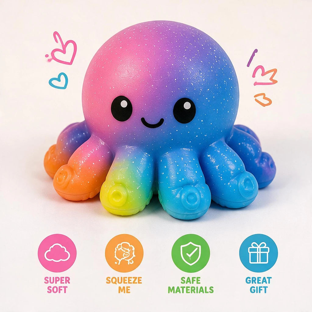 Squishy Octopus Stress Toy